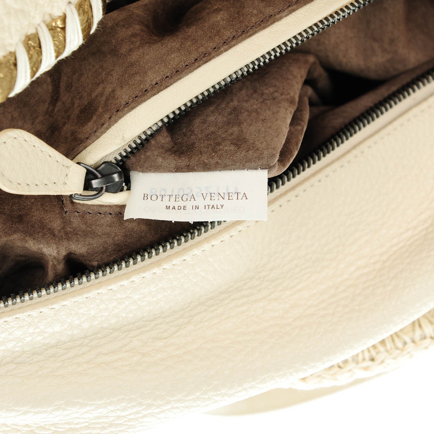 Bottega Veneta Cervo Uncinetto Bag Natural 7 of 8