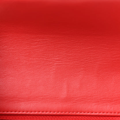 Chanel Lambskin Quilted Mini Rectangular Flap Red 11 of 12
