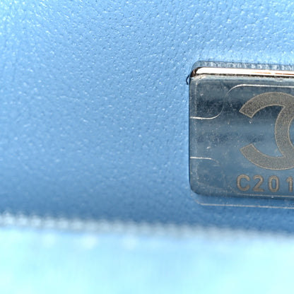 Chanel Denim Quilted Sweetheart Mini Flap Blue 8 of 12