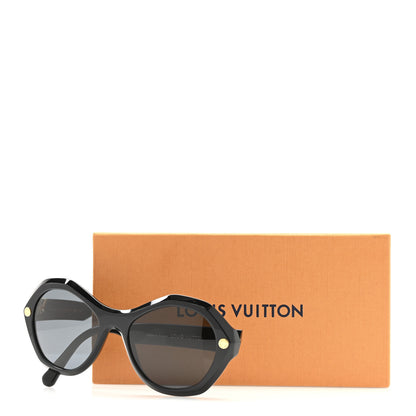 Louis Vuitton Acetate Chamade Lady Sunglasses Z2368W Black 9 of 9