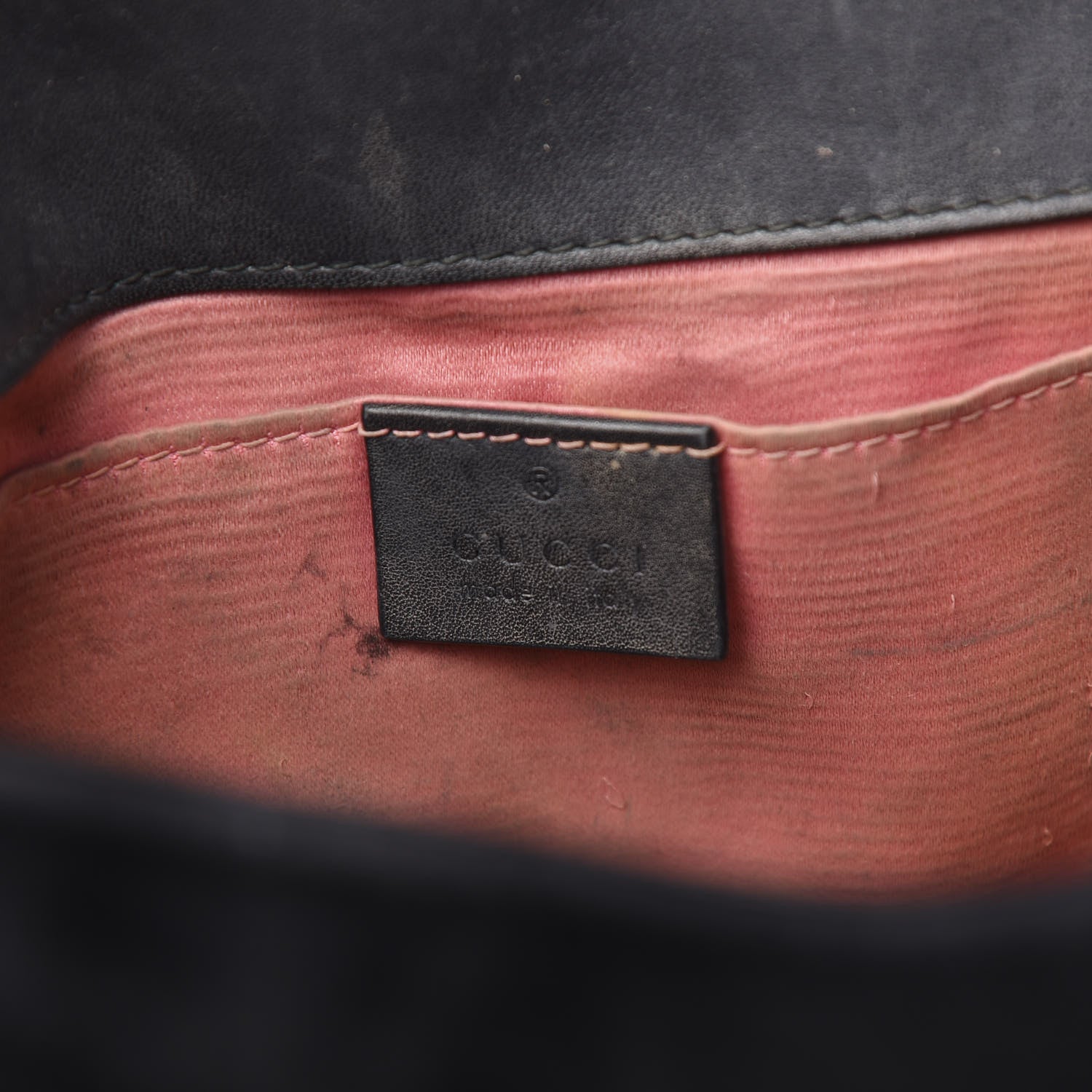 Gucci Velvet Matelasse Mini GG Marmont Shoulder Bag Black 7 of 19