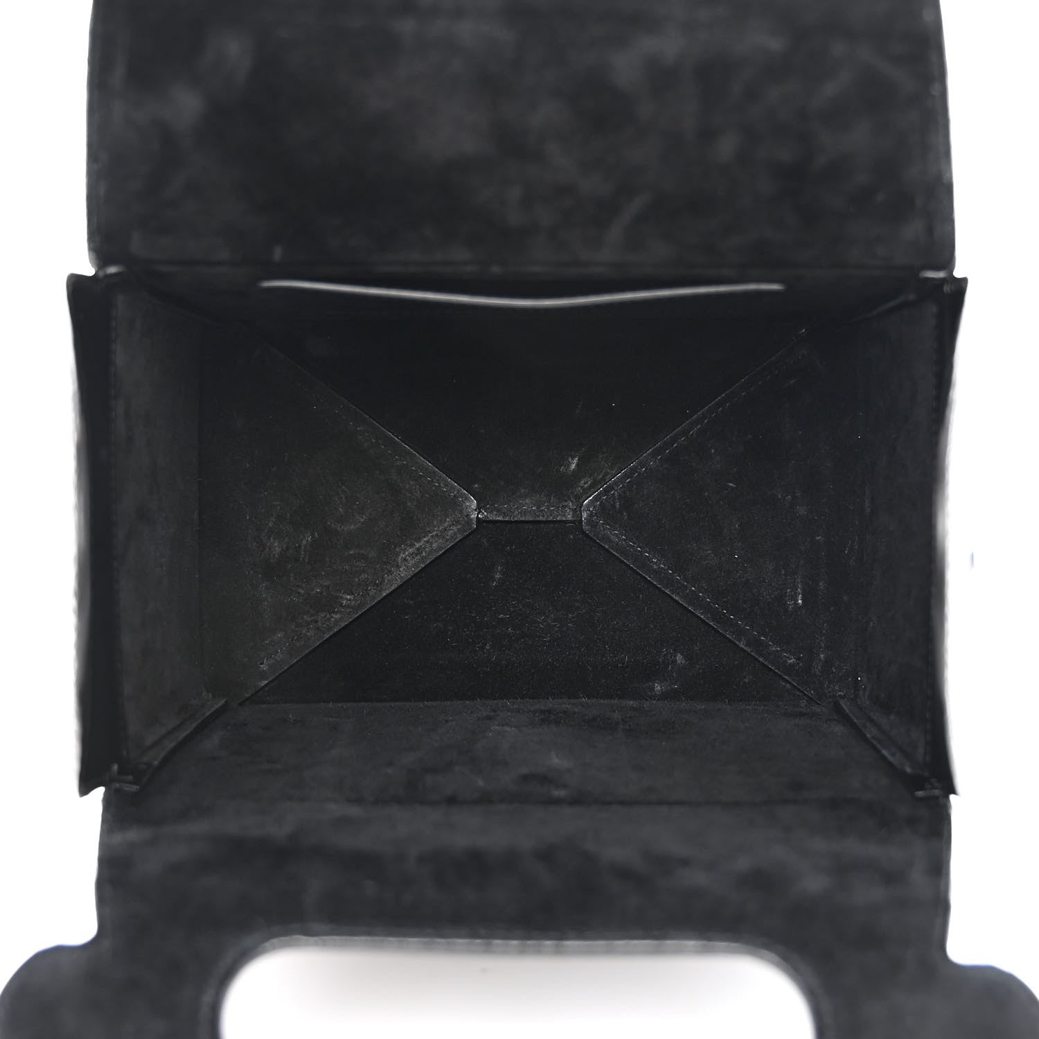 Saint Laurent Calfskin Monogram Take Away Box Black 4 of 8