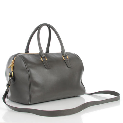 Saint Laurent Calfskin Classic Duffle 6 Earth 5 of 11