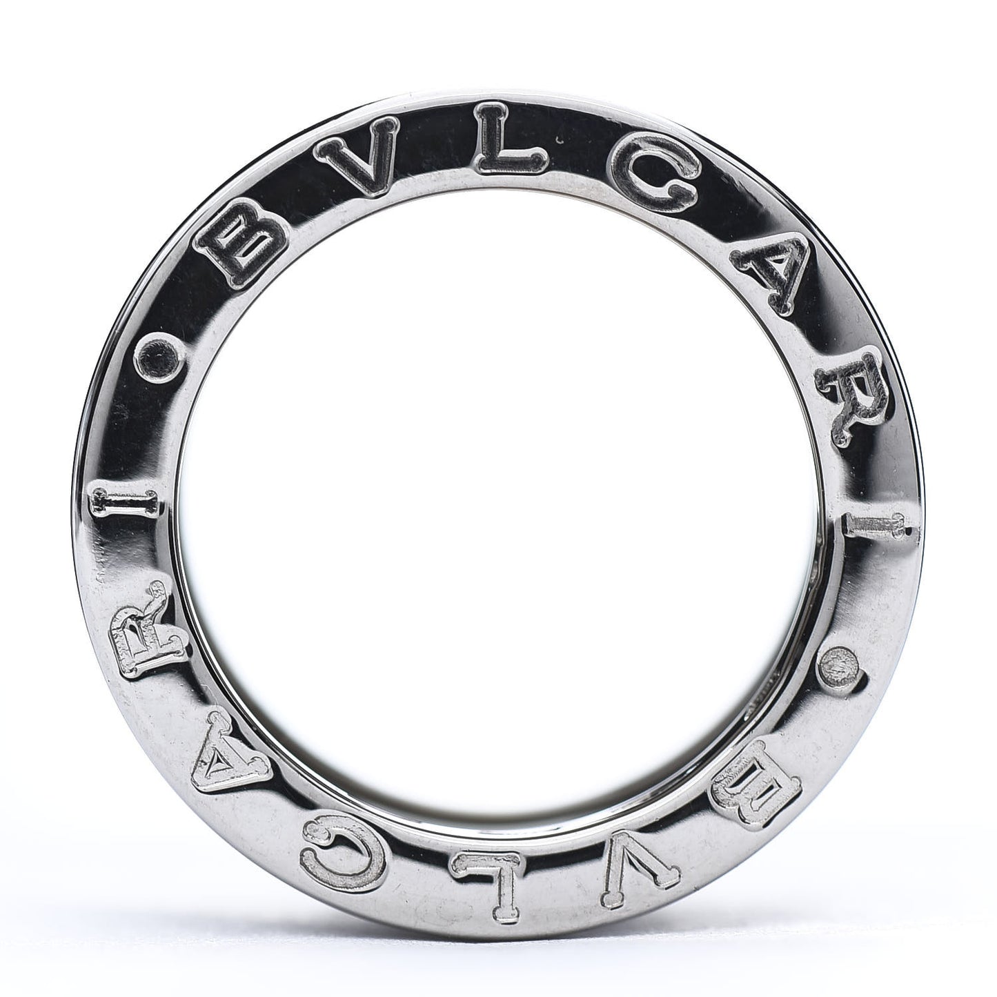 18K White Gold B.Zero1 Five-Band Ring 46 3.75