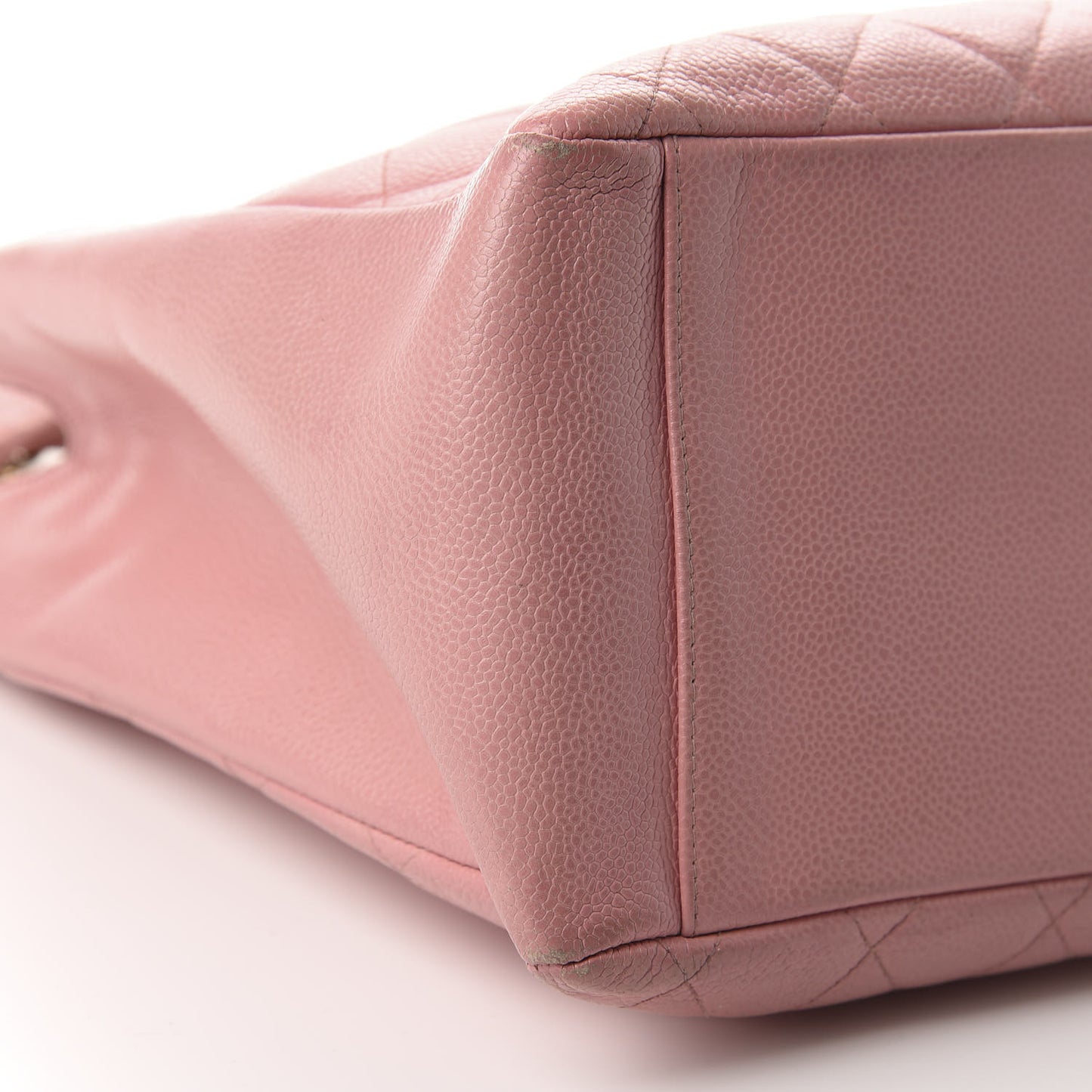 Caviar Quilted Grand Shopping Tote GST Pink