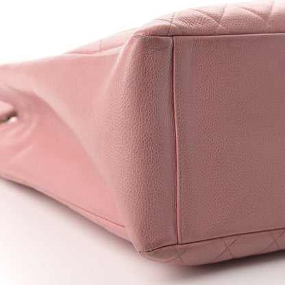 Chanel Caviar Quilted Grand Shopping Tote GST Pink 6 of 21