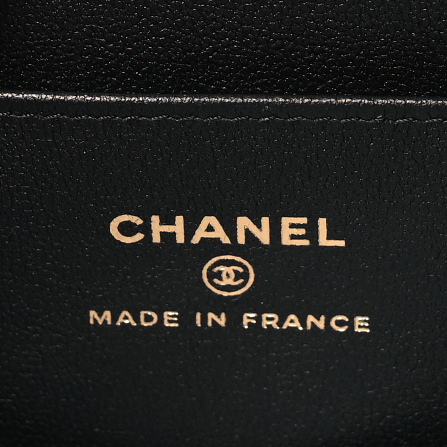 Chanel Lambskin Quilted Rectangular Clutch With Chain Black 6 of 11