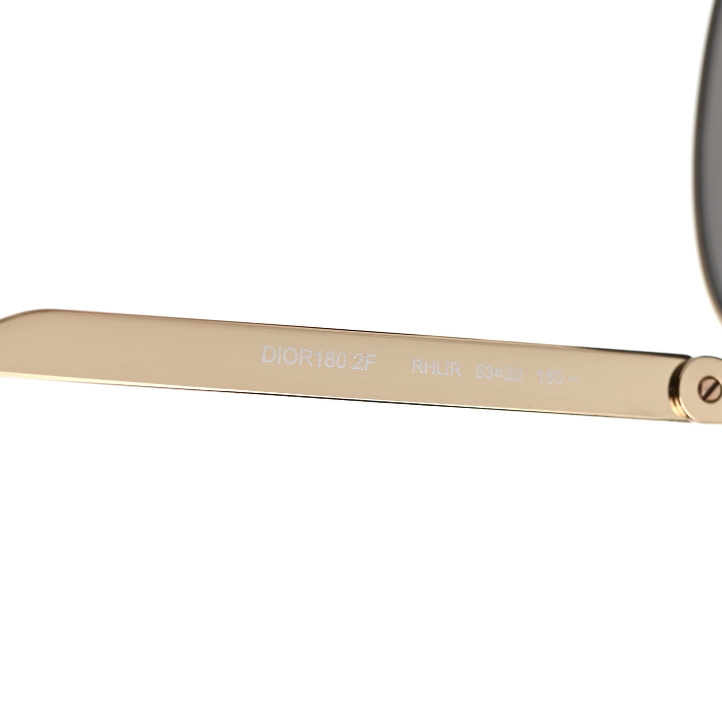 Round Homme Sunglasses 180.2F Black