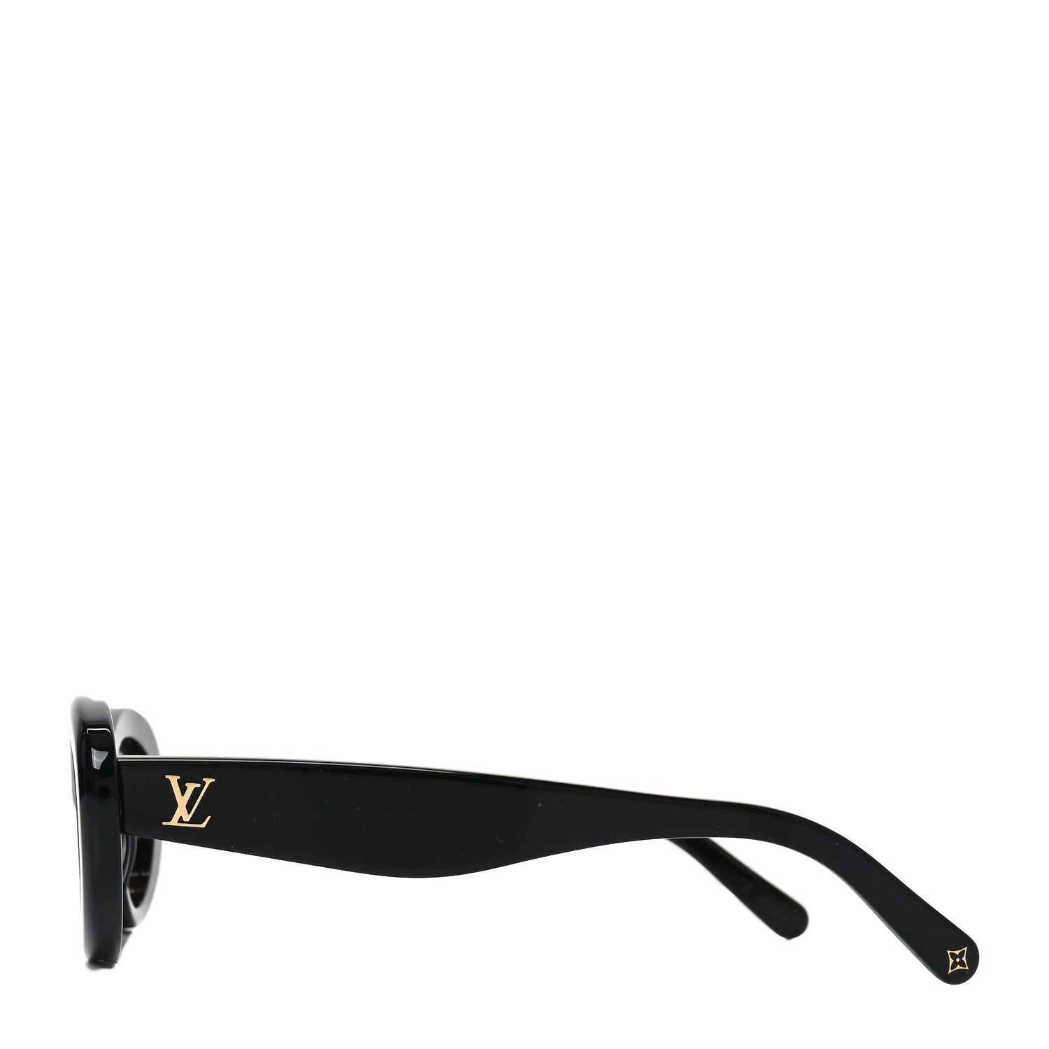 Louis Vuitton Acetate LV Oval Sunglasses Z1981W Black 3 of 8