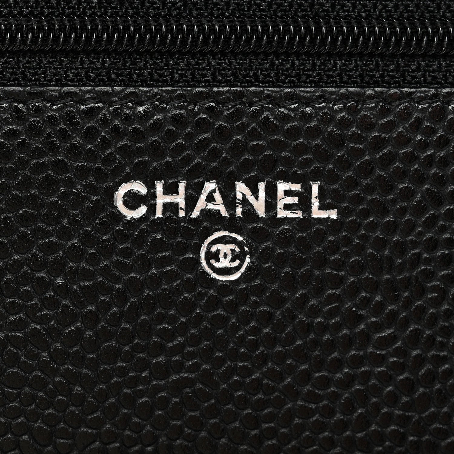 Chanel Caviar Quilted Wallet on Chain WOC Black 6 of 13