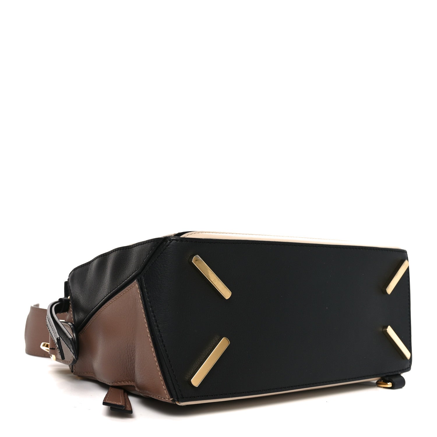 Loewe Calfskin Small Puzzle Bag Sand Hazelnut Ash 4 of 9