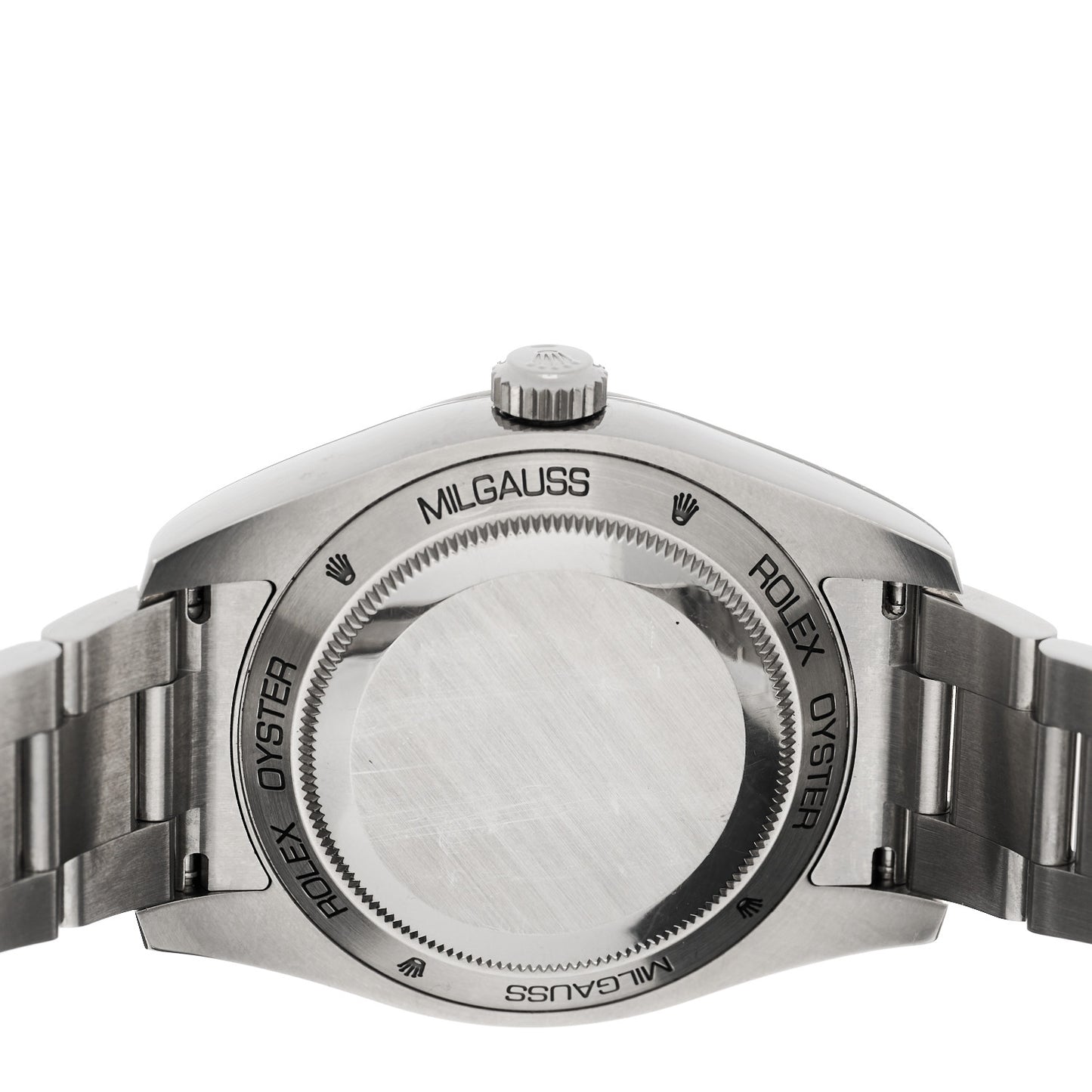 Stainless Steel 40mm Oyster Perpetual Milgauss Watch Z-Blue 116400GV