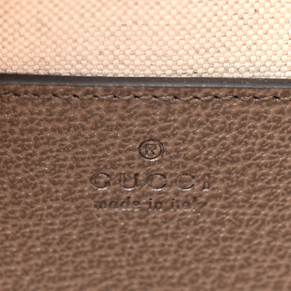 Gucci GG Supreme Monogram Textured Dollar Calfskin Web Ophidia Small Crossbody Bag Beige Ebony New Acero 6 of 10