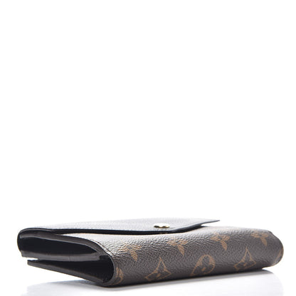 Louis Vuitton Monogram Pallas Compact Wallet Black 4 of 8