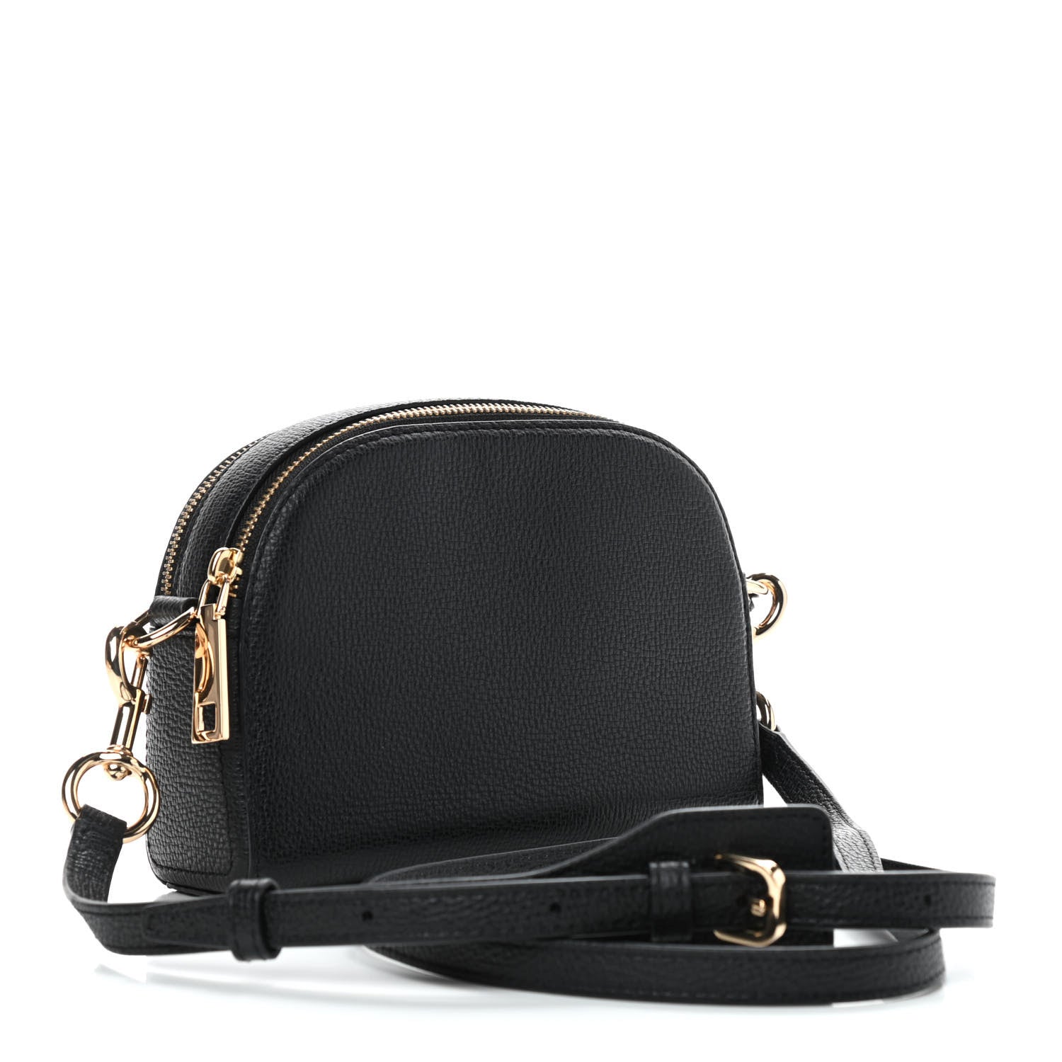 Marc Jacobs Calfskin Shutter Camera Crossbody Bag Black 3 of 8