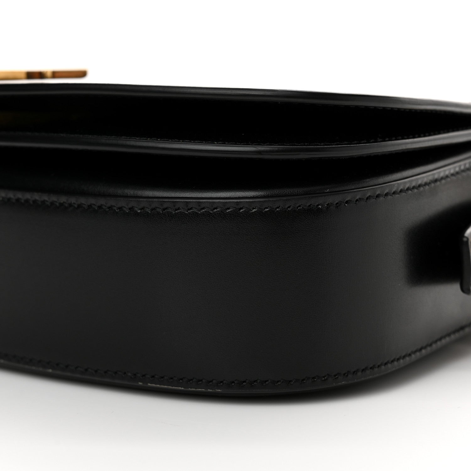 Saint Laurent Box Calfskin Voltaire Top Handle Crossbody Bag Black 11 of 11