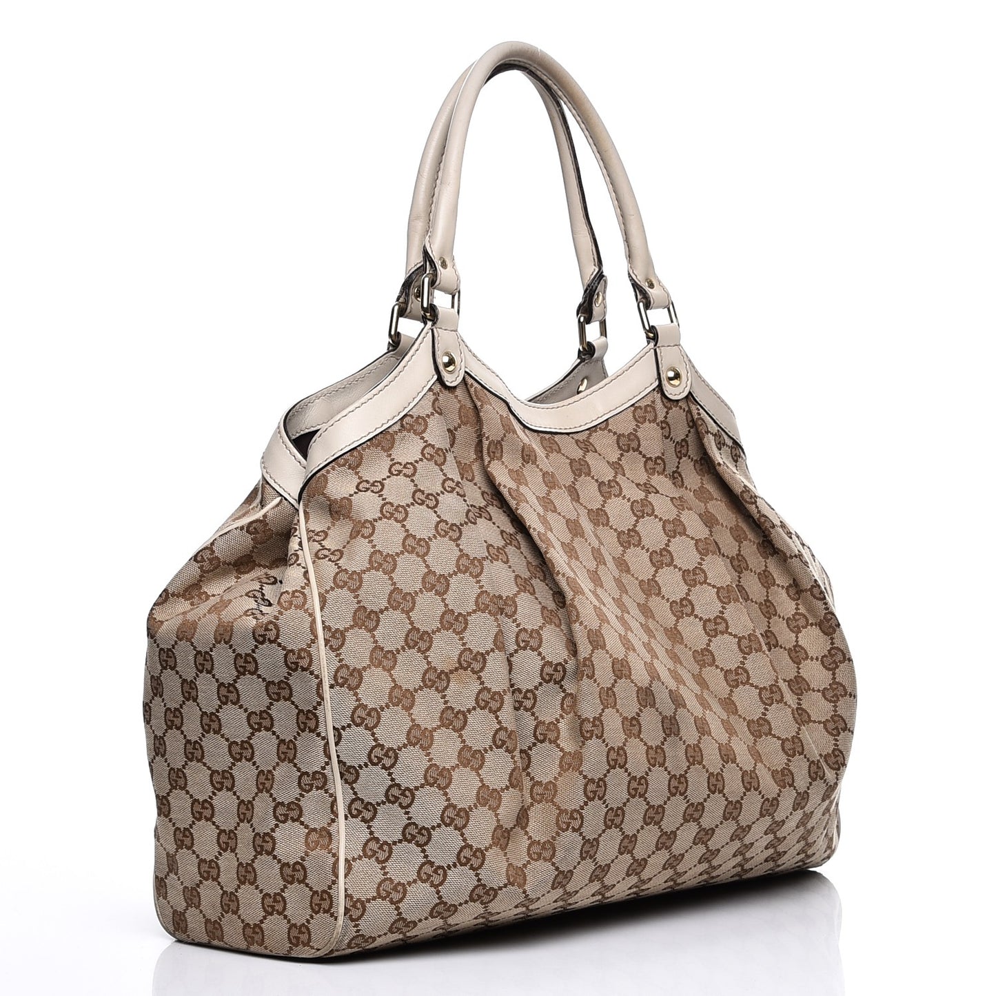 Monogram Large Sukey Tote Off White