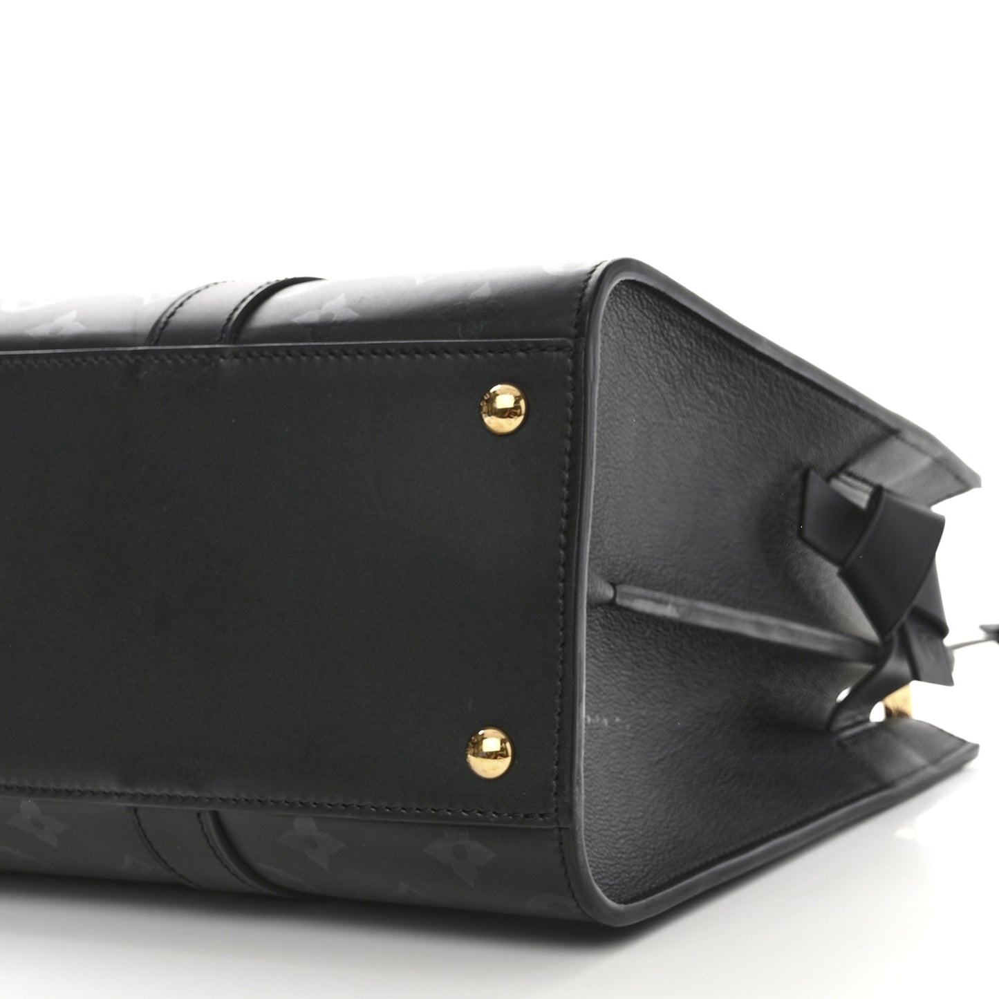 Monogram Cuir Plume Very Tote GM Black