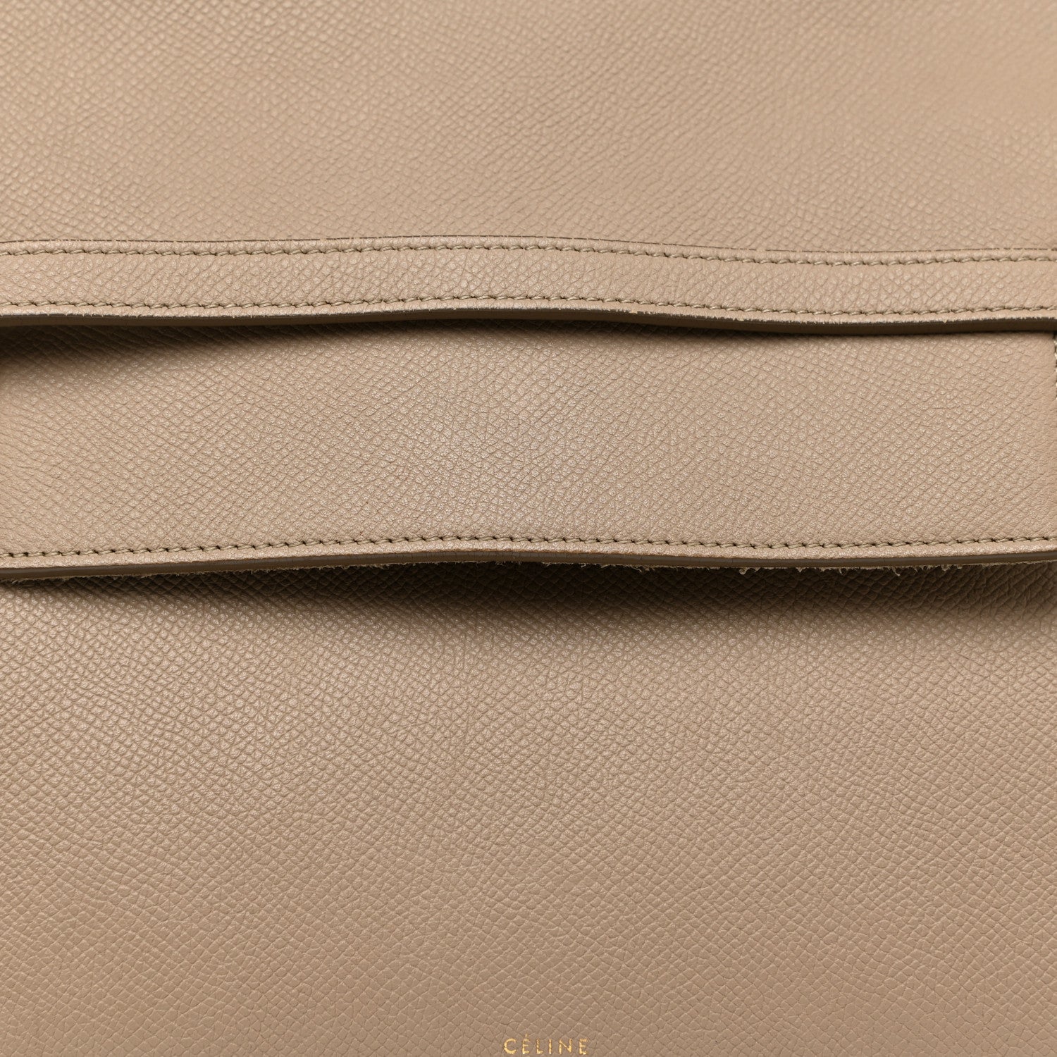 Celine Grained Calfskin Mini Belt Bag Light Taupe 7 of 24