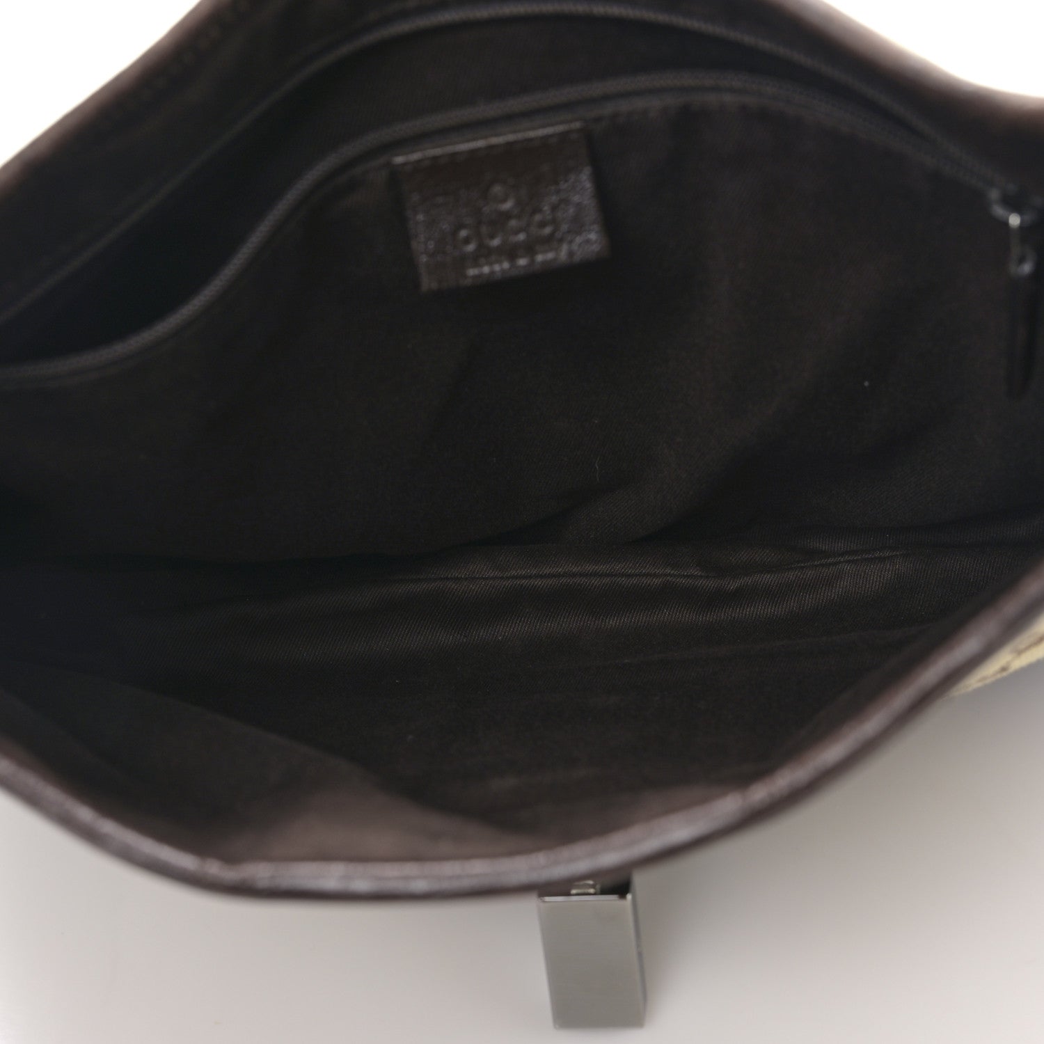 Gucci Monogram Web Jackie O Hobo Dark Brown 5 of 9
