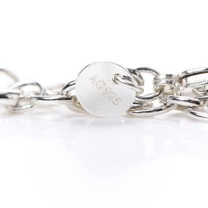 Tiffany Sterling Silver Narrow Infinity Link Necklace 4 of 6