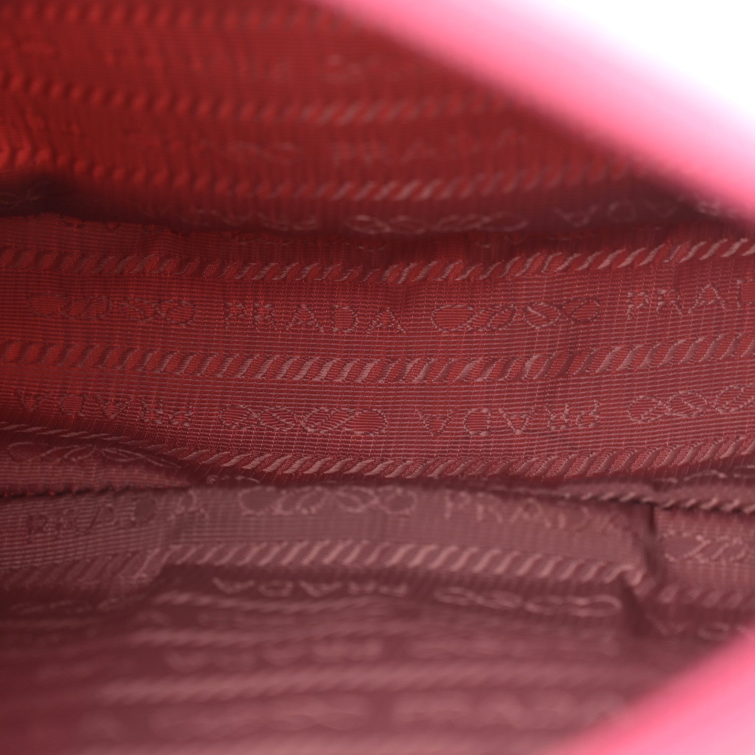 Prada Tessuto Nylon Mini Re-Edition 2000 Bag Begonia 5 of 12