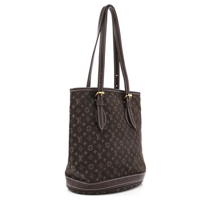 Louis Vuitton Mini Lin Monogram Bucket Bag Ebene 4 of 15