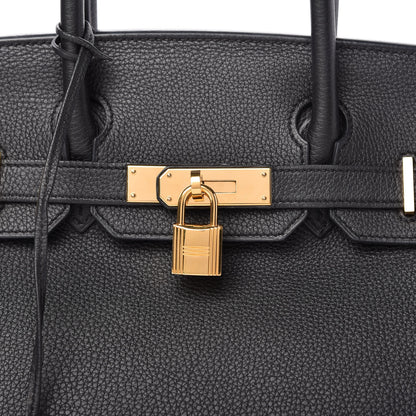 Hermes Togo Birkin 30 Black 10 of 12