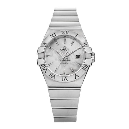 Omega Stainless Steel Mother of Pearl 31mm Constellation Automatic Watch 123.10.31.20.05.001 1 of 4