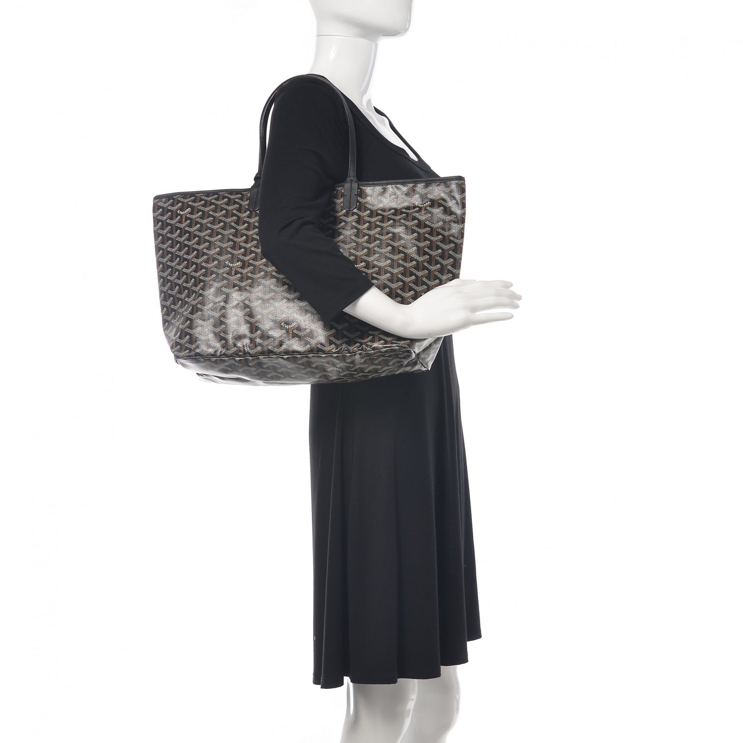Goyardine Saint Louis PM Black