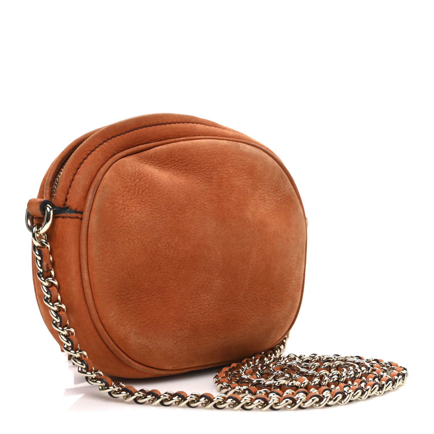 Gucci Vitello Range Mini Soho Chain Bag Old Whisky 3 of 10