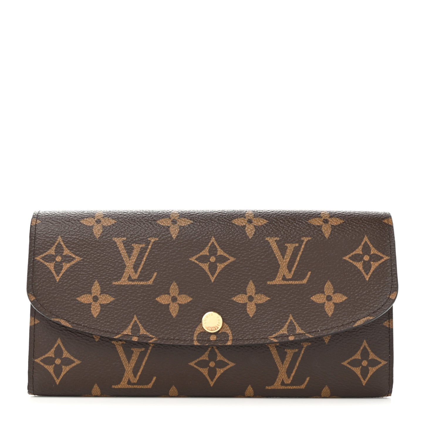 LOUIS VUITTON Monogram Emilie Wallet Fuchsia