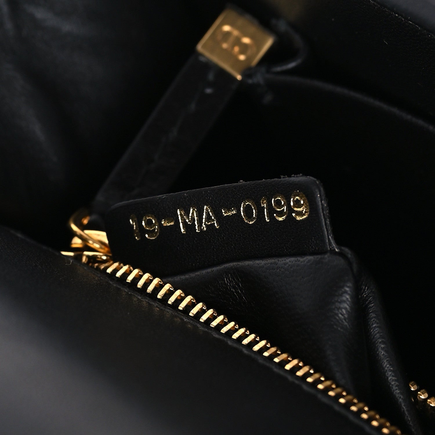 Christian Dior Smooth Calfskin 30 Montaigne Flap Bag Black 7 of 9