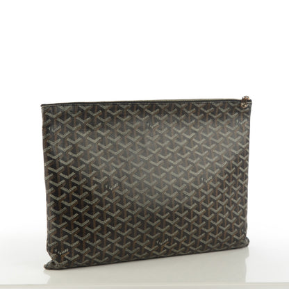 Goyard Goyardine Senat Pochette GM Black 3 of 10