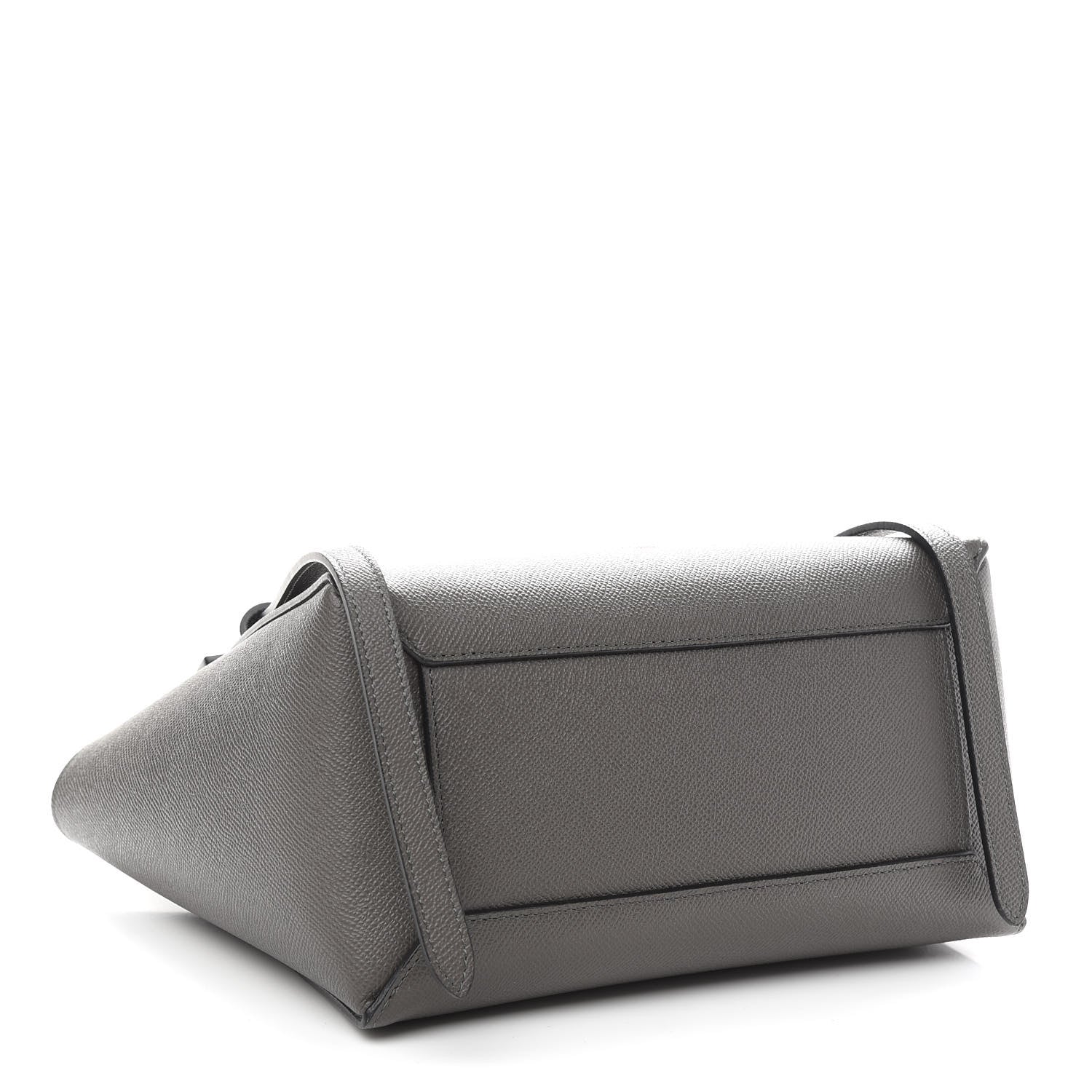 Celine Grained Calfskin Micro Belt Bag Grey 4 of 9