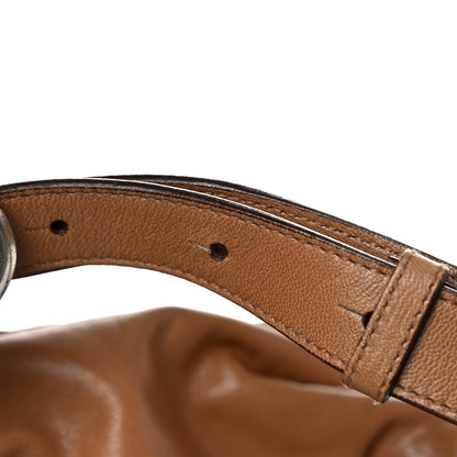 Saint Laurent Calfskin Nadja Shoulder Bag Tan 17 of 19