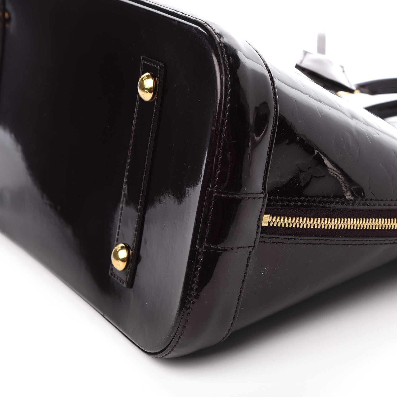 Louis Vuitton Vernis Alma GM Amarante 9 of 14