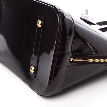 Louis Vuitton Vernis Alma GM Amarante 9 of 14