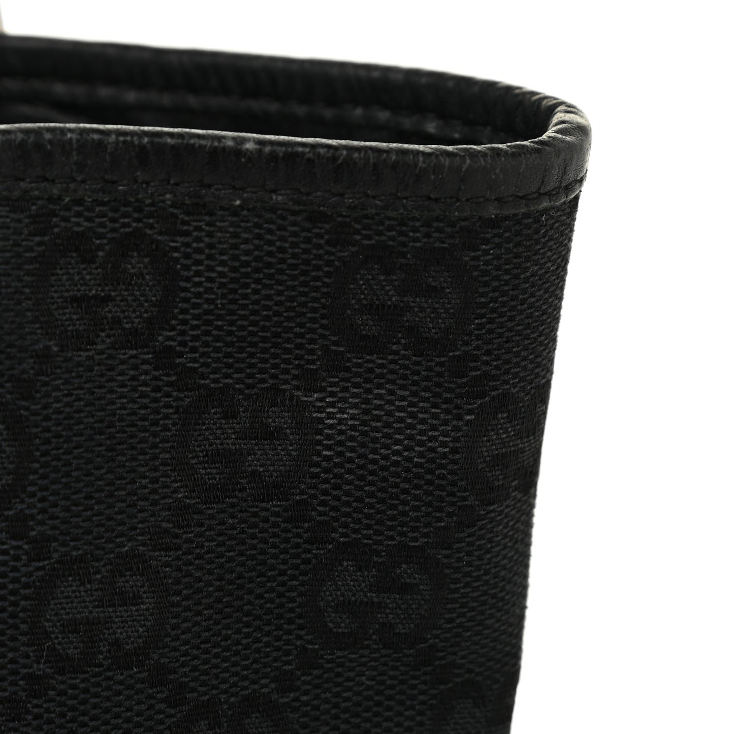 Monogram Small Bucket Tote Black
