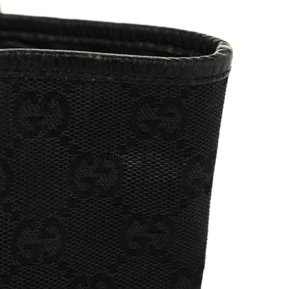 Gucci Monogram Small Bucket Tote Black 18 of 22