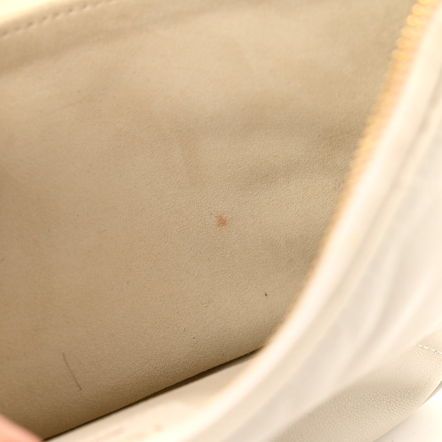 Lambskin Cannage CD Lounge Bag Latte