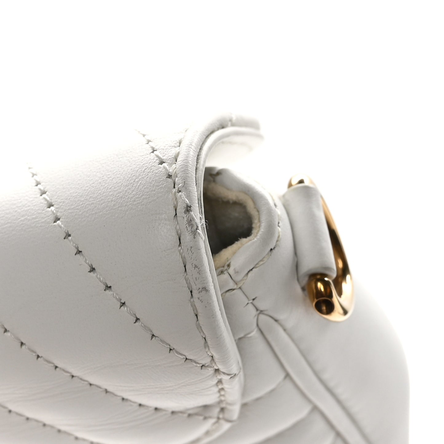 LOUIS VUITTON Calfskin New Wave Multi Pochette Snow