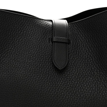 The Row Grained Calfskin Blake Hobo Black 8 of 10