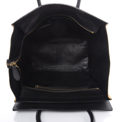 Celine Satin Calfskin Suede Mini Tri-Color Luggage Beige 5 of 21