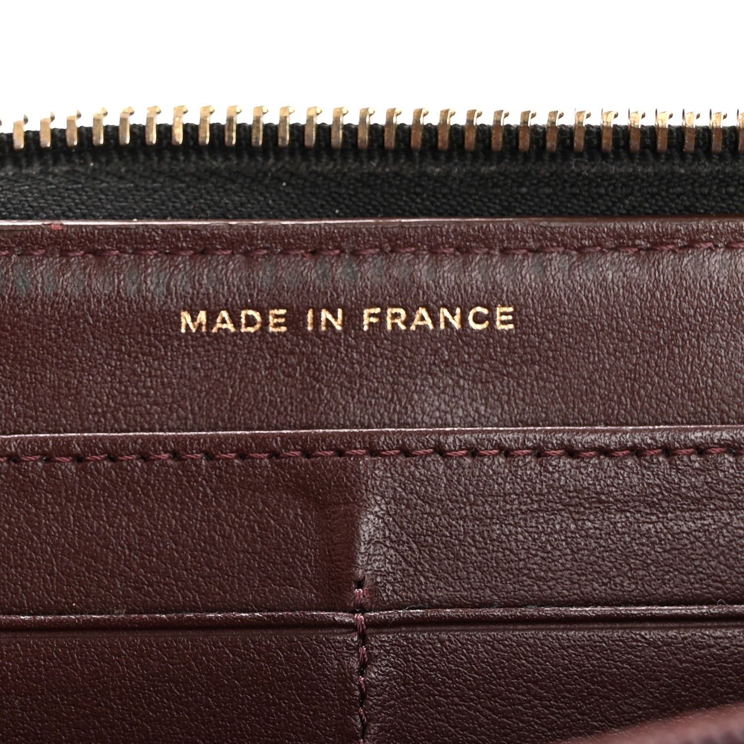 Chanel Caviar Quilted Large Gusset Zip Around Wallet Black 7 of 15