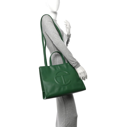 Telfar Vegan Leather Medium Shopping Bag Leaf 2 of 10