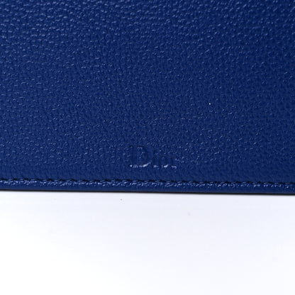 Christian Dior Grained Calfskin Medium Diorama Flap Bag Blue 14 of 18