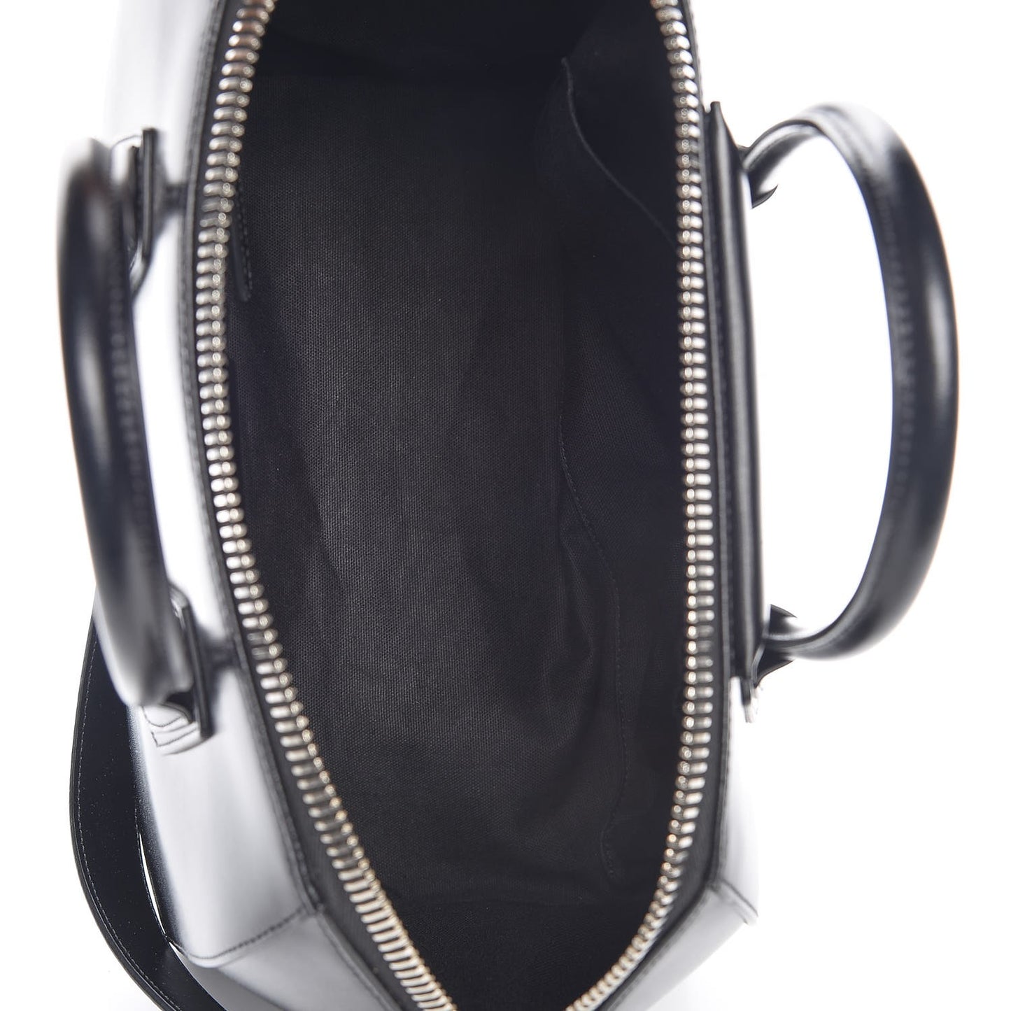 Shiny Lord Calfskin Medium Antigona Black