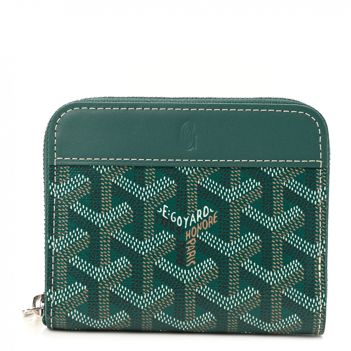 Goyardine Matignon PM Wallet Green