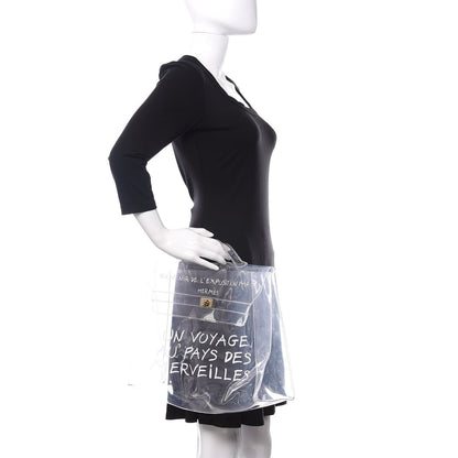 Hermes Vinyl Souvenir De L'Exposition Kelly Transparent 3 of 11